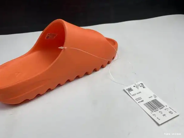 hype FY7497 Orange Adidas Yeezy Slide 0328